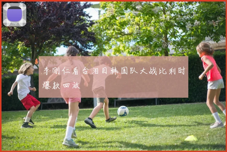 李刚仁看台泪目韩国队大战比利时爆款回放