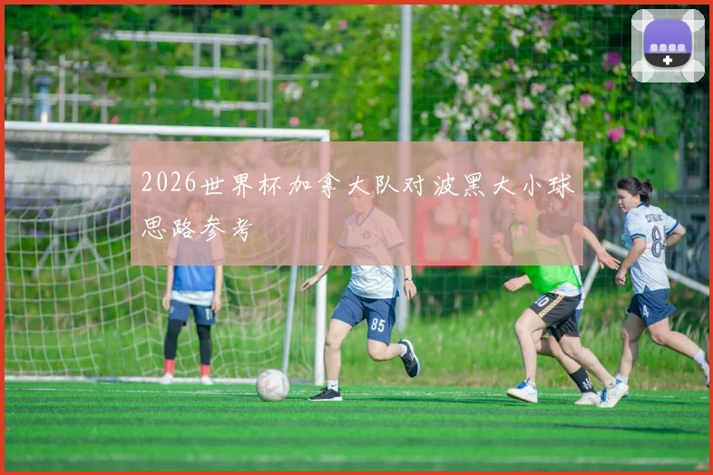 2026世界杯加拿大队对波黑大小球思路参考